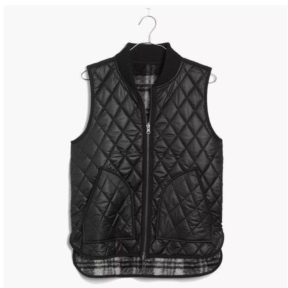 MADEWELL Reversible Vest in Copeland Plaid - Picture 2 of 11